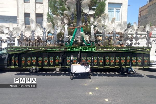 مراسم تعزیه خوانی به‌مناسبت شهادت حضرت رقیه (س)