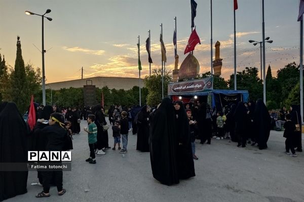 برپایی مراسم پیاده روی اربعین به‌مناسبت شهادت حضرت رقیه(س)