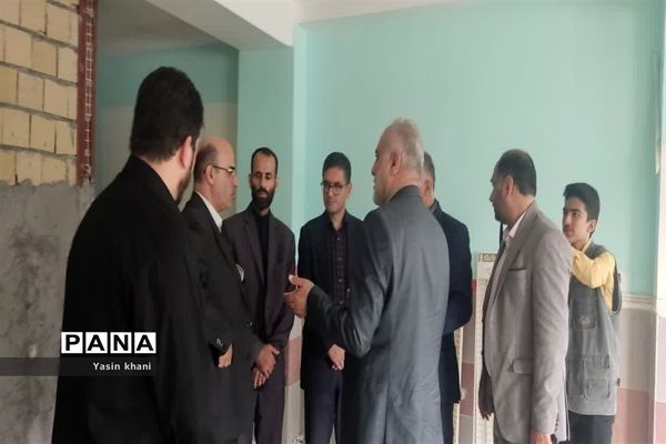 بازدید مدیرکل آموزش و پرورش مازندران  از اماکن آموزشی شهرستان عباس‌آباد