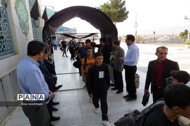 اعزام ۷۰ نفر دانشآموز زیارت اولی شهرستان بجنورد