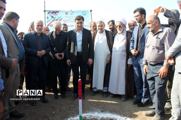 کلنگ زنی احداث مخزن ذخیره آب شرب روستای اوارد‌ گلوگاه