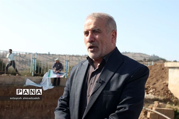 کلنگ زنی احداث مخزن ذخیره آب شرب روستای اوارد‌ گلوگاه