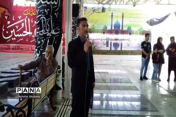 تشییع پیکر مطهر مادر شهید نظارت در شهرستان ملارد