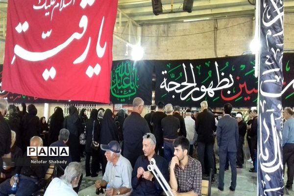 تشییع پیکر مطهر مادر شهید نظارت در شهرستان ملارد