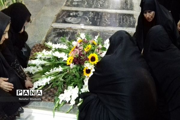 تشییع پیکر مطهر مادر شهید نظارت در شهرستان ملارد