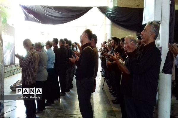 تشییع پیکر مطهر مادر شهید نظارت در شهرستان ملارد