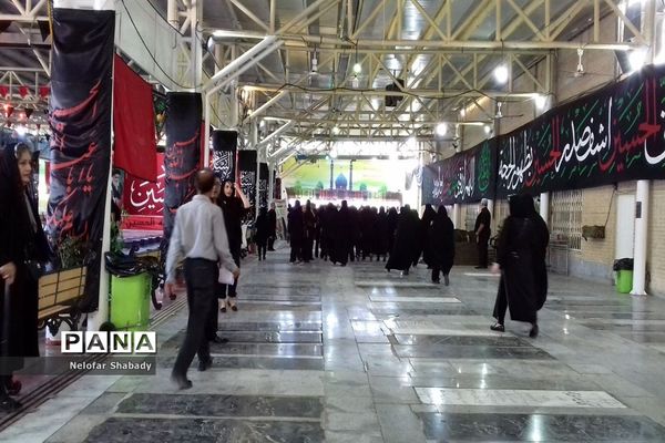 تشییع پیکر مطهر مادر شهید نظارت در شهرستان ملارد