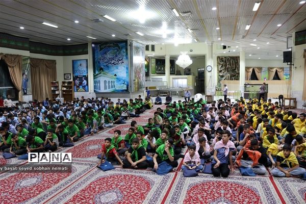 دوازدهمین دوره اردوی تابستانی دانش‌آموزان پسر زیارت اولی در مشهد مقدس