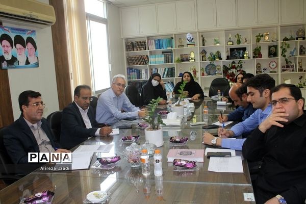 جلسه شورای اداری معاونت پرورشی و فرهنگی  آموزش و پرورش استان بوشهر