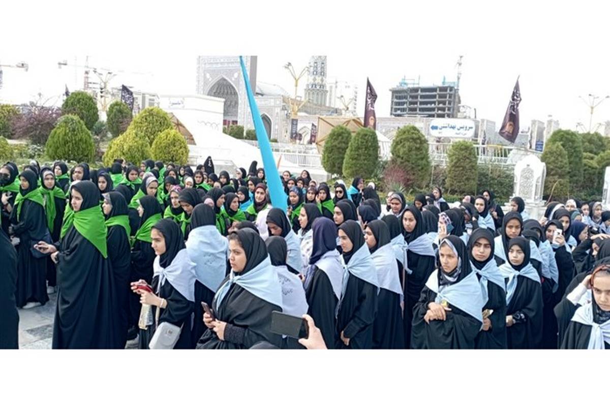 اعزام پنجمین مرحله دانش‌آموزان زیارت اولی به مشهد مقدس