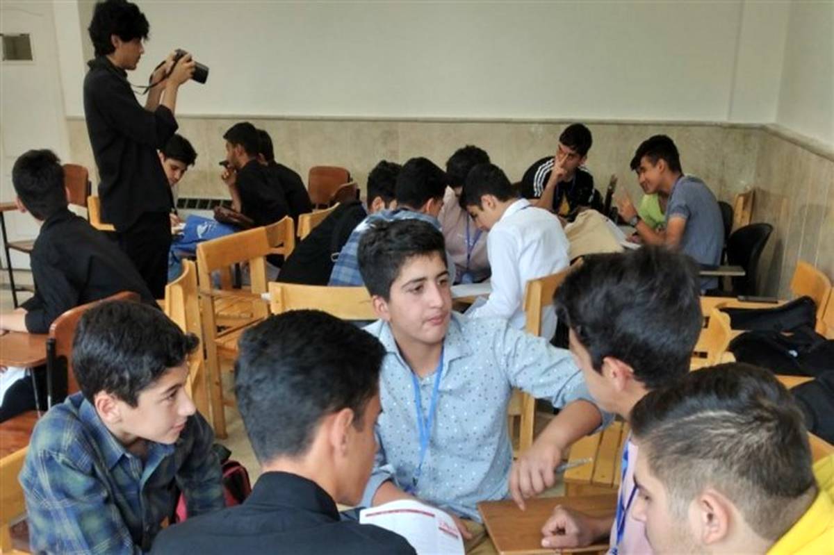 حضور دانش‌آموزان پسر فیروزکوه در اردوی تربیتی_معرفتی راهی نو