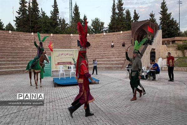 آیین تعزیه‌خوانی به مناسبت اربعین در ساری