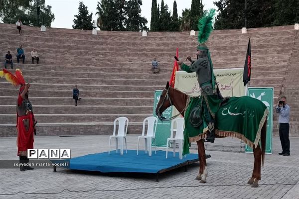 آیین تعزیه‌خوانی به مناسبت اربعین در ساری