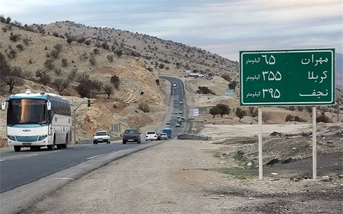 ترافیک سنگین در مسیر ایلام-مهران