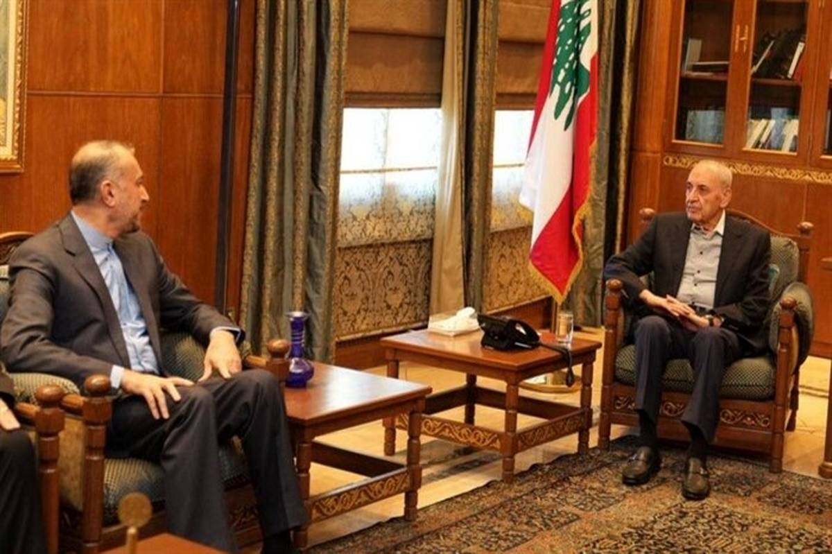 امیرعبداللهیان با رئیس پارلمان لبنان دیدار کرد