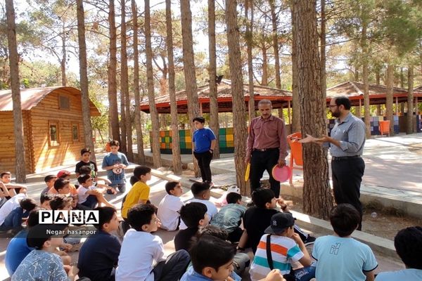 برگزاری اردوهای طرح شهید نیری در اردوگاه شهید بهشتی استان اصفهان