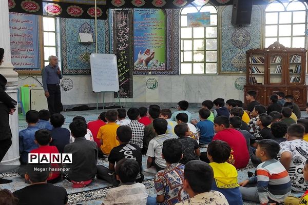 برگزاری اردوهای طرح شهید نیری در اردوگاه شهید بهشتی استان اصفهان