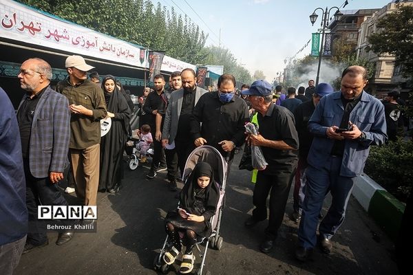 حضور وزیرآموزش و پرورش در پیاده‌روی جاماندگان اربعین حسینی