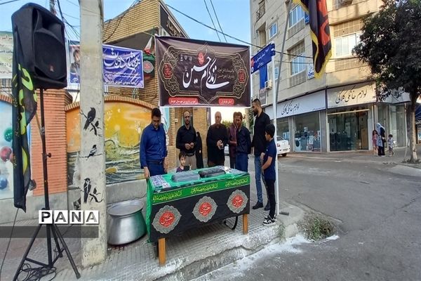 برپایی موکب اربعین حسینی در جویبار