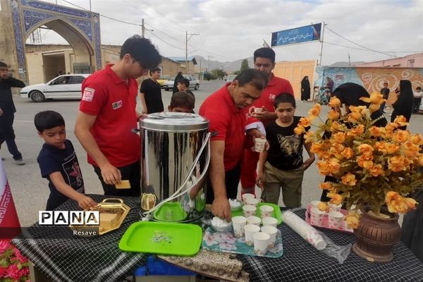 پیاده‌روی دلدادگان حسینی شهرستان اقلید