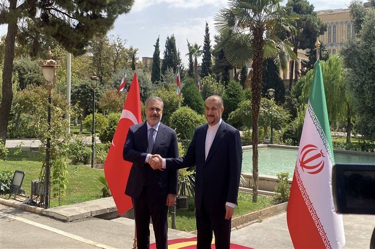 امیرعبداللهیان با وزیر خارجه ترکیه دیدار کرد