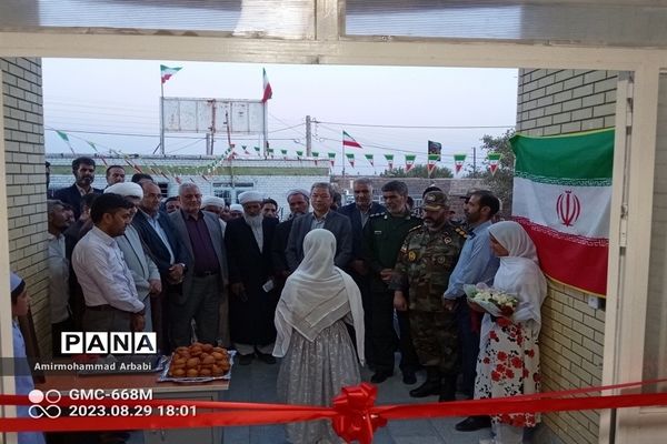 بهره برداری و افتتاح دبستان شش کلاسه شفا در روستای قلعه گک تربت‌جام