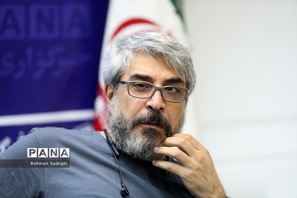 حضور امیر غفارمنش در خبرگزاری پانا