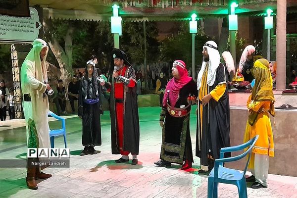 تعزیه‌خوانی در حرم مطهر شهدای گمنام در ملارد