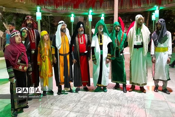 تعزیه‌خوانی در حرم مطهر شهدای گمنام در ملارد