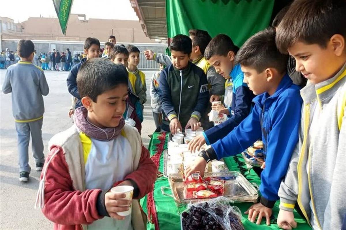 برپایی موکب سازمان دانش‌آموزی  در بیرجند