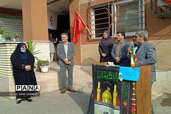 مانور بازگشایی مدارس در نور