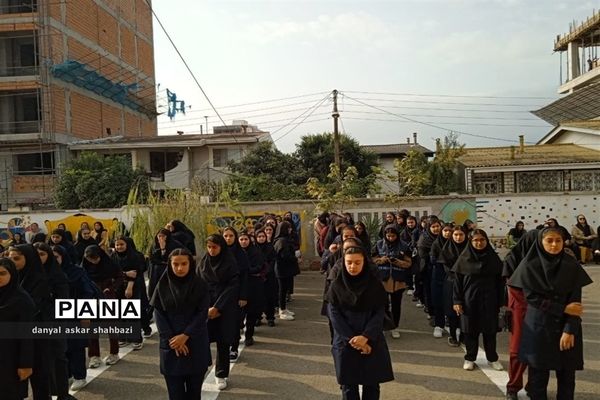 مانور بازگشایی مدارس در نور