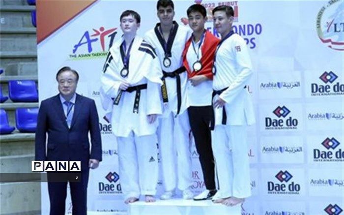 کسب مدال طلای تکواندو قهرمانی نوجوانان آسیا توسط دانش‌آموز کرمانی