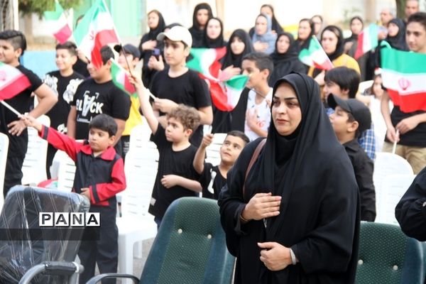 مراسم اربعین حسینی و حمایت از قرآن کریم در ساری