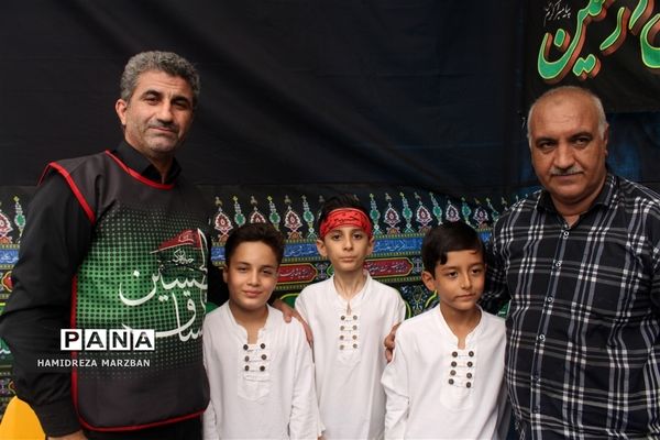 حضور دانش‌آموزان حسینی در موکب عشاق الحسین سازمان دانش‌آموزی شهرستان‌های استان تهران