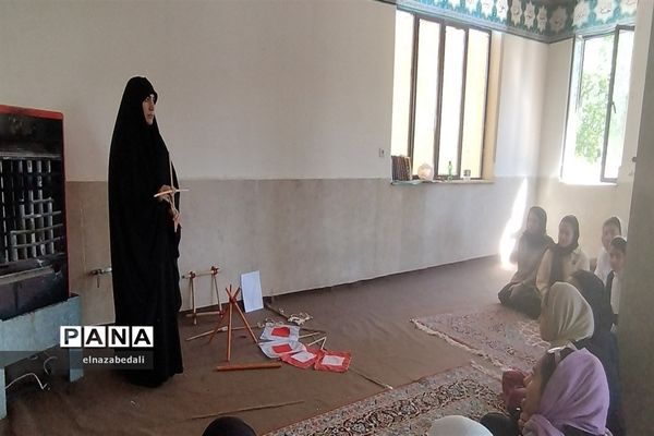 برگزاری اردوی یک‌روزه دانش‌آموزان دختر در اردوگاه نور شهرستان فیروزکوه