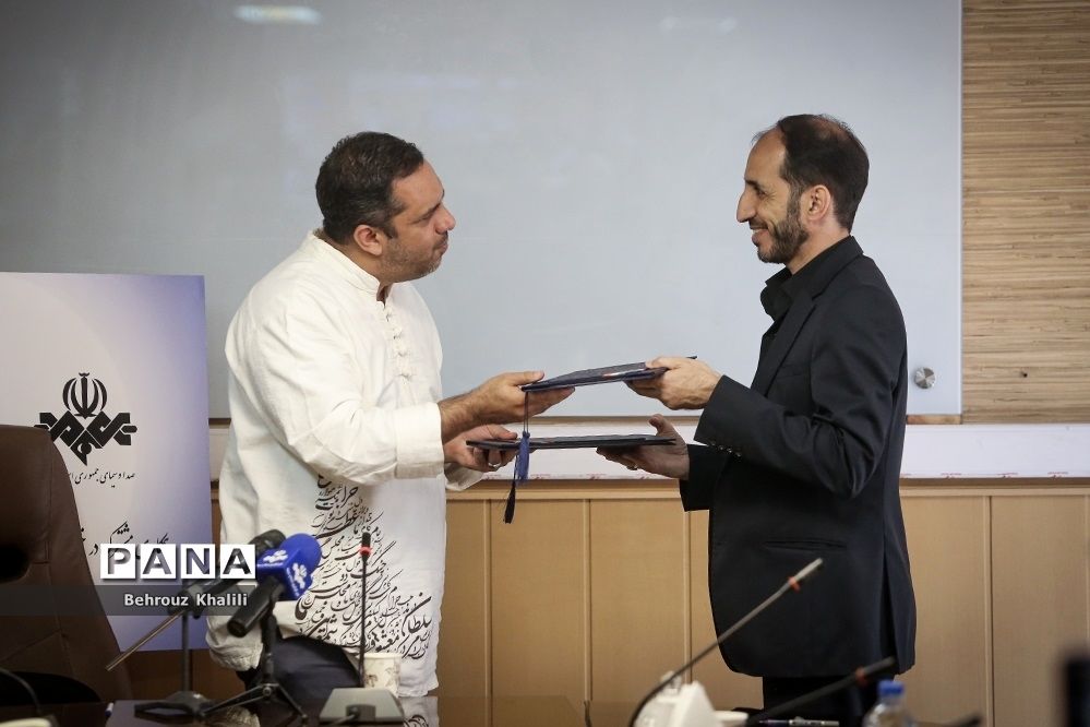 نشست خبری انعقاد تفاهم‌نامه شبکه آموزش و وزارت آموزش و پرورش