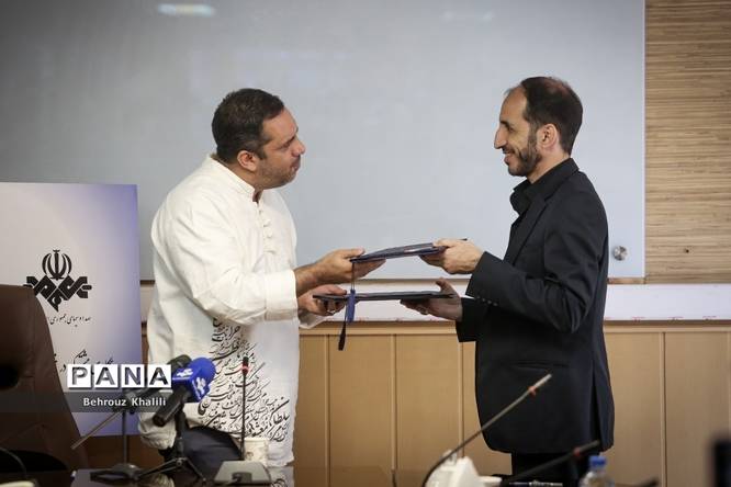نشست خبری انعقاد تفاهمنامه شبکه آموزش و وزارت آموزش و پرورش