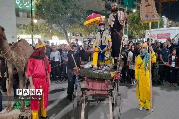 حضور پرشور عاشقان اباعبدالله الحسین (ع) در پیاده‌روی اربعین حسینی در مشهد