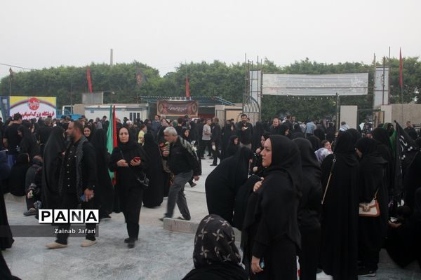 پیاده‌روی جاماندگان اربعین حسینی در بوشهر