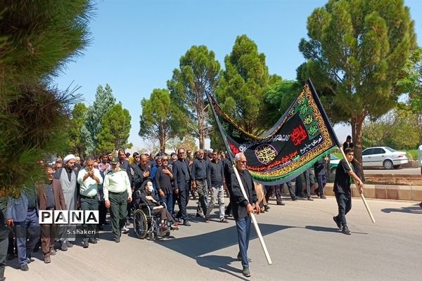 مراسم جاماندگان اربعین در شهرستان جاجرم