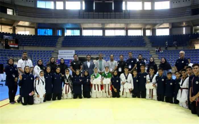 چهار نشان رنگارنگ نونهالان ایران در مسابقات تکواندو قهرمانی آسیا