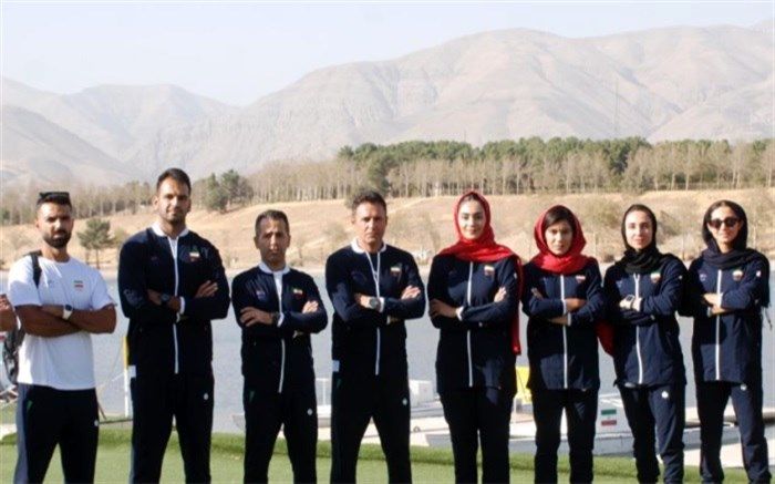 تیم ملی قایقرانی روئینگ ایران عازم بازی‌های آسیایی هانگژو شد