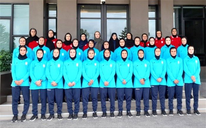 شروع تمرینات دختران فوتبالیست ایران در رقابت‌های قهرمانی زیر 17 سال آسیا