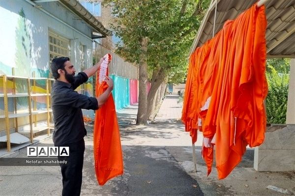 آماده‌سازی مدرسه عصمت صفادشت در آستانه سال تحصیلی جدید