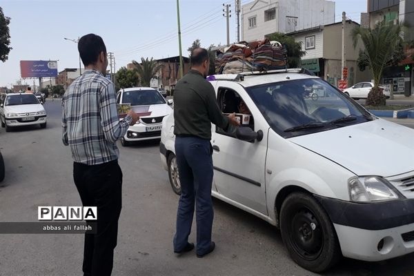 موکب پذیرایی از زائران امام رضا در گلوگاه