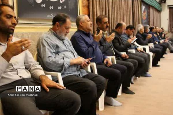 مراسم عزاداری رحلت پیامبر(ص) در  دفتر امام‌جمعه رودهن