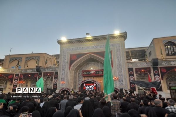 اولین اجتماع عزاداران نوجوان کشور در صحن قدس حرم مطهر رضوی