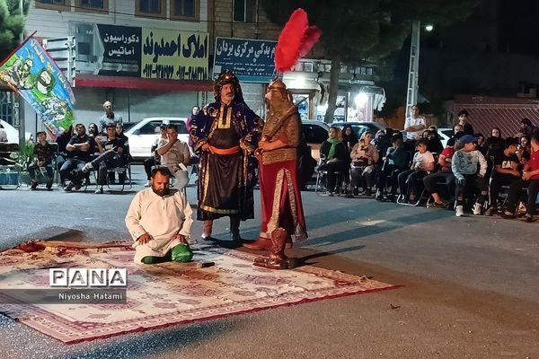 اجرای تعزیه‌خوانی در بهارستان‌دو