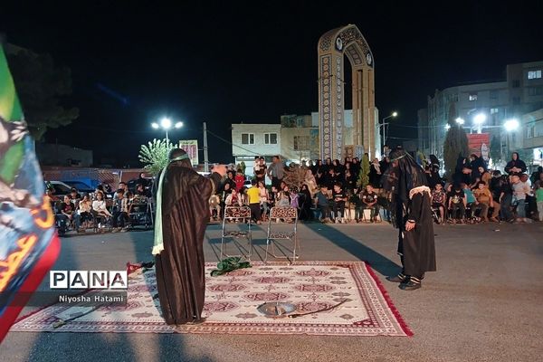 اجرای تعزیه‌خوانی در بهارستان‌دو